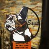 Zegar ścienny "Buldog" – czas na psią elegancję!